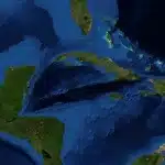 Mar Caribe mar caribe vista satelital